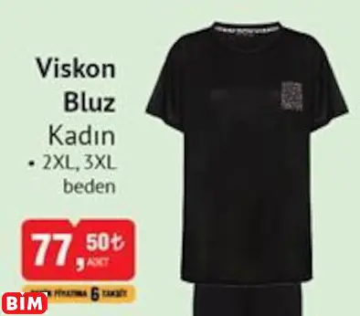 VİSKON BLUZ KADIN VİSKON BLUZ KADIN